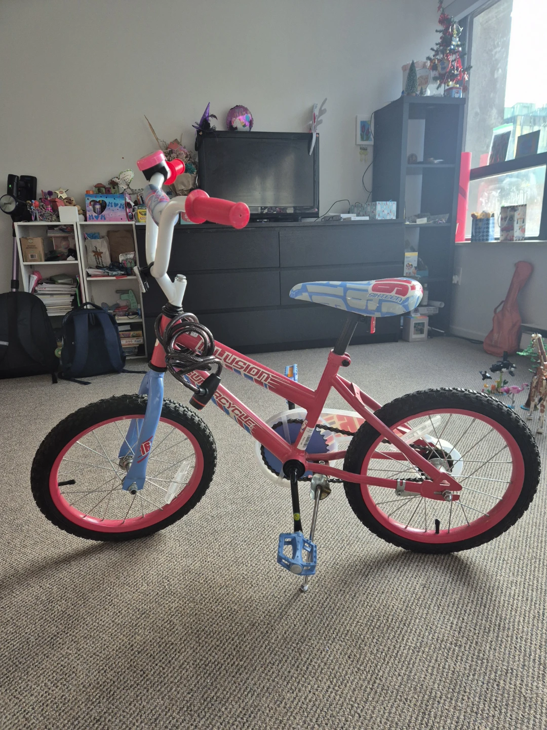 Kids Bike with Helmet, lock and pump