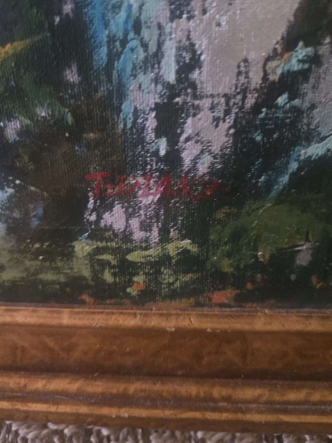 Framed Still Life Oil Painting - "Tuzzo Oil" - photo 3
