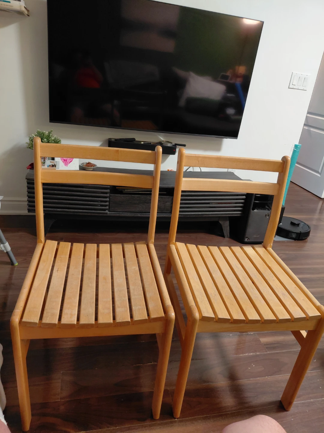 Vintage 1980s Danish Chairs. - photo 3
