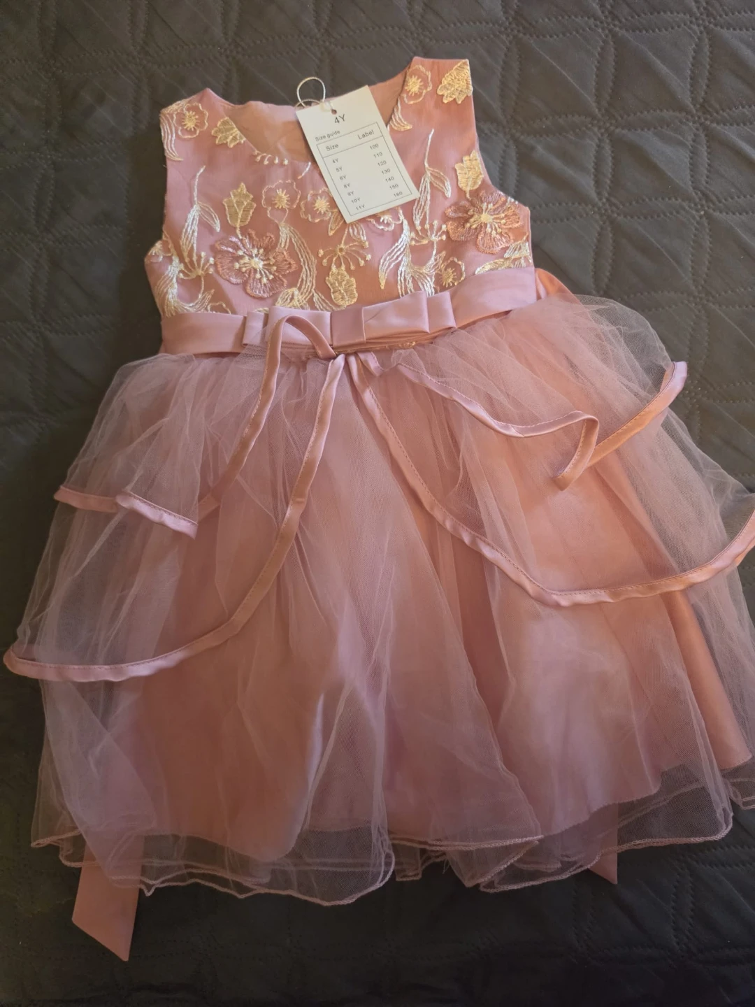 Girls Pink Tulle Dress - photo 2