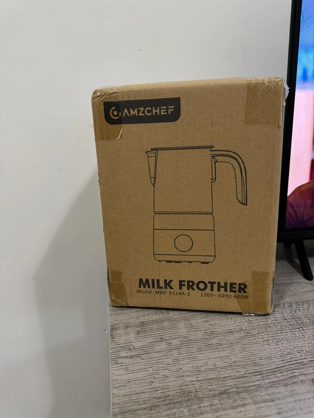 AMZCHEF Milk Frother 8-in-1 Electric 17oz - photo 5
