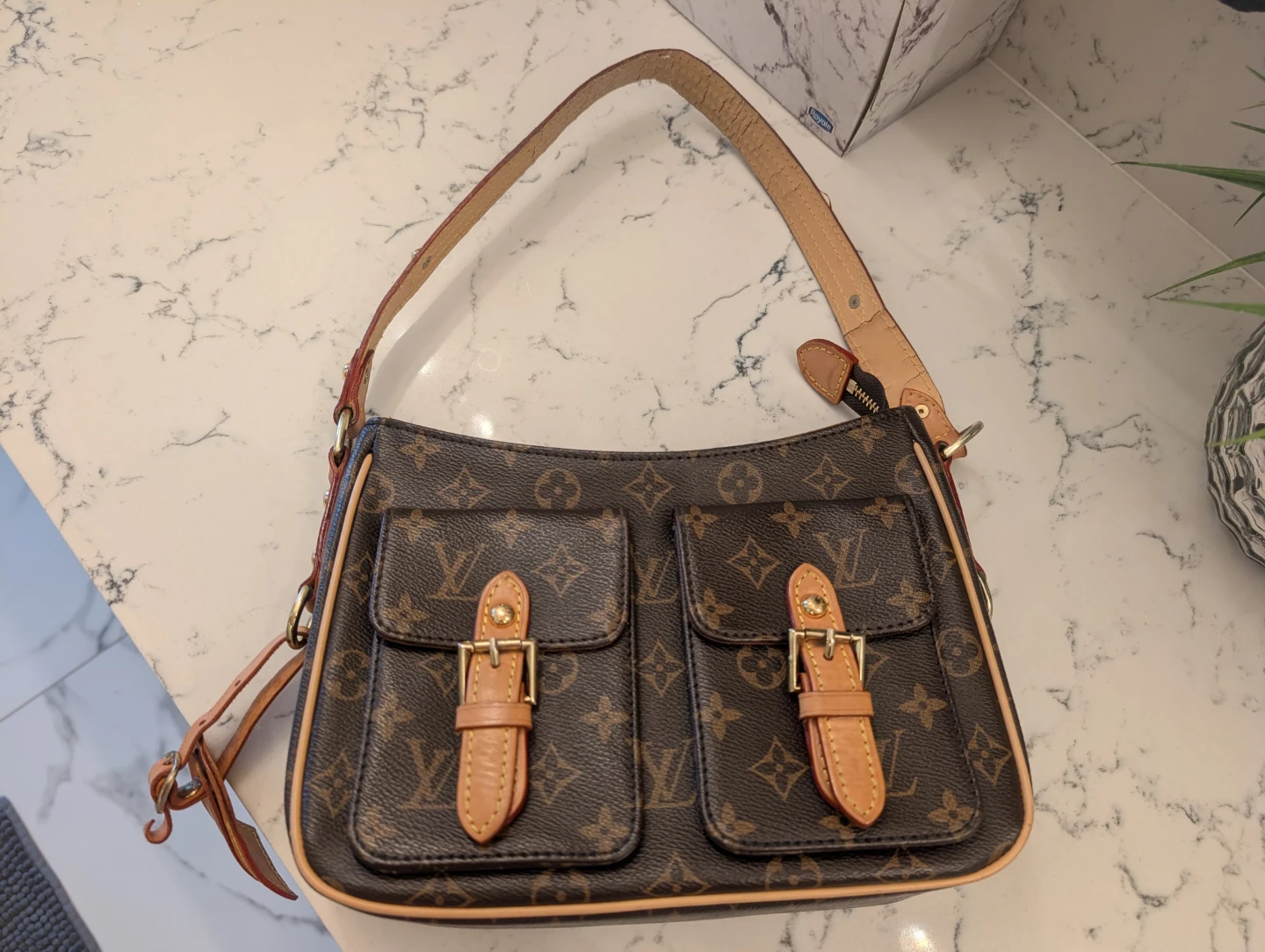 Monogram Canvas Shoulder Bag