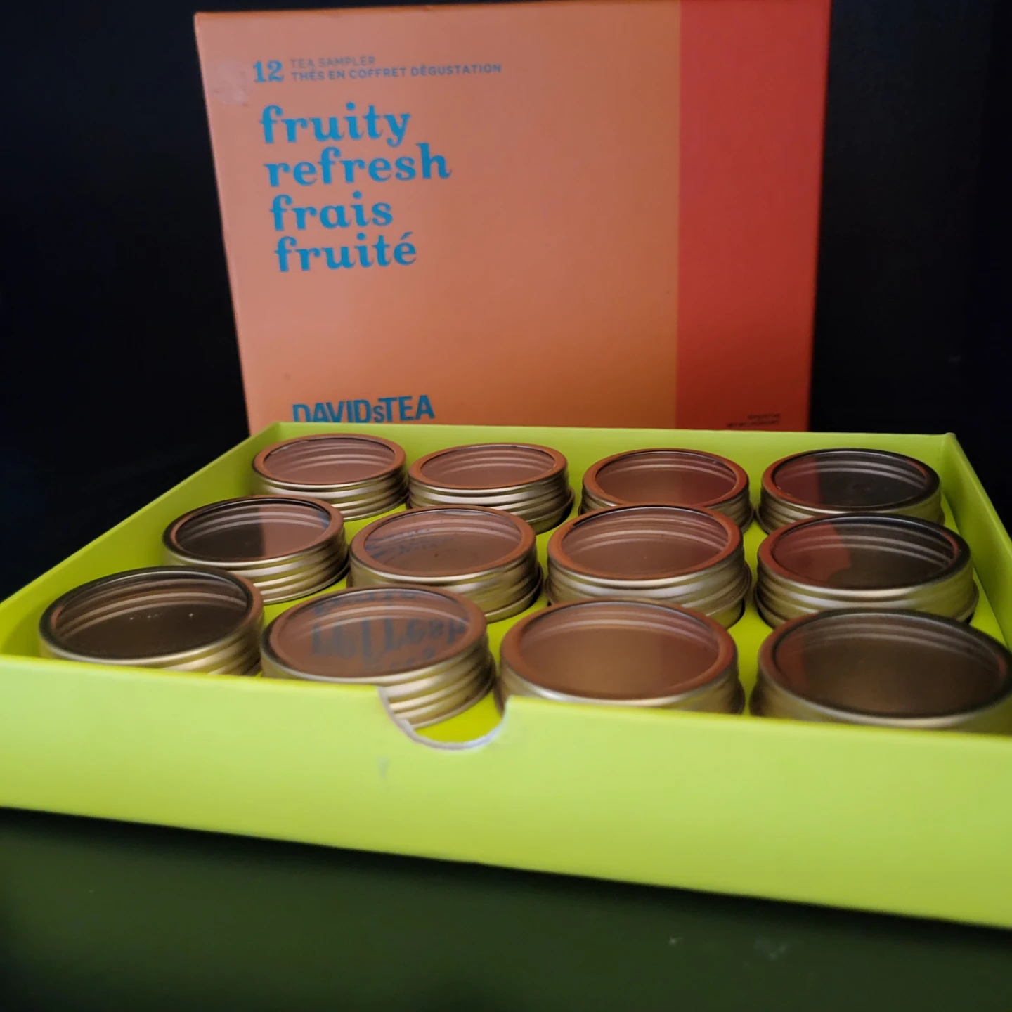 DAVIDsTEA Fruity Refresh Tea Sampler