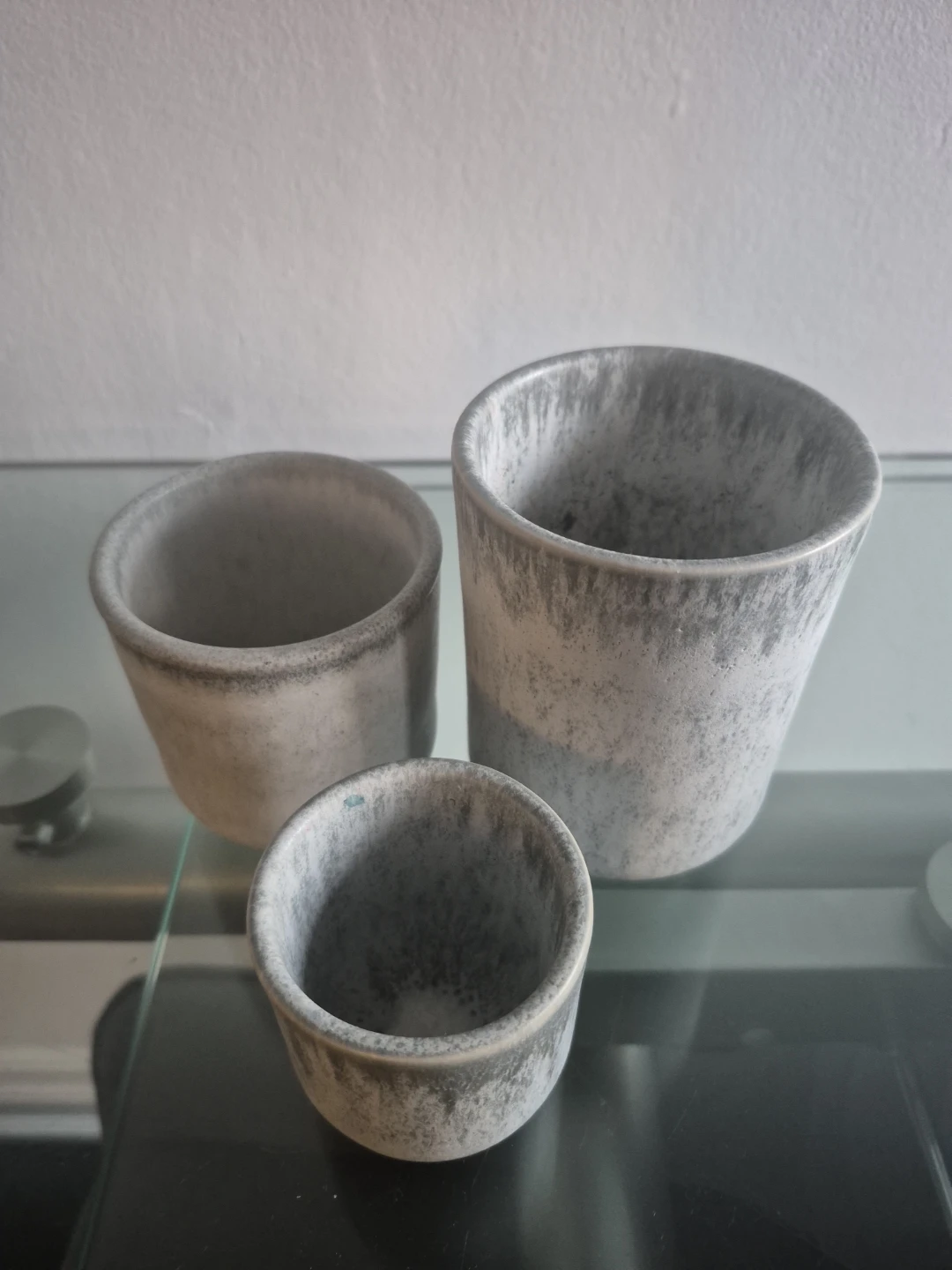 Set of 3 Ceramic Planters