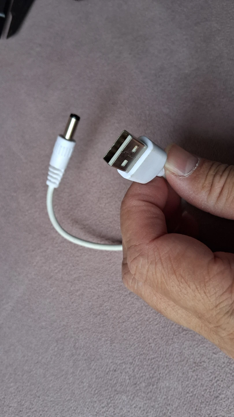 USB 2.0 A Male to DC 5.5x2.1mm 5 Volt DC Connector Barrel Jack - photo 3