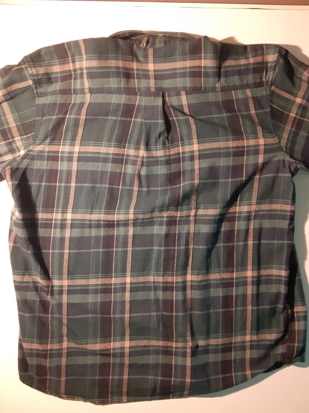 Plaid Flannel Long Sleeve Shirt | Dickies - 99% Cotton - S: X/L - photo 4