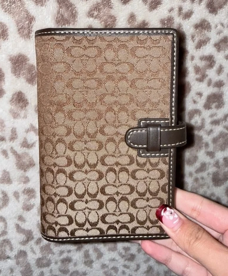 Coach Monogram Agenda/Notebook Cover
