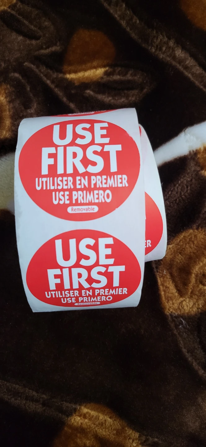 Use First Stickers Roll ~500pcs⚽
