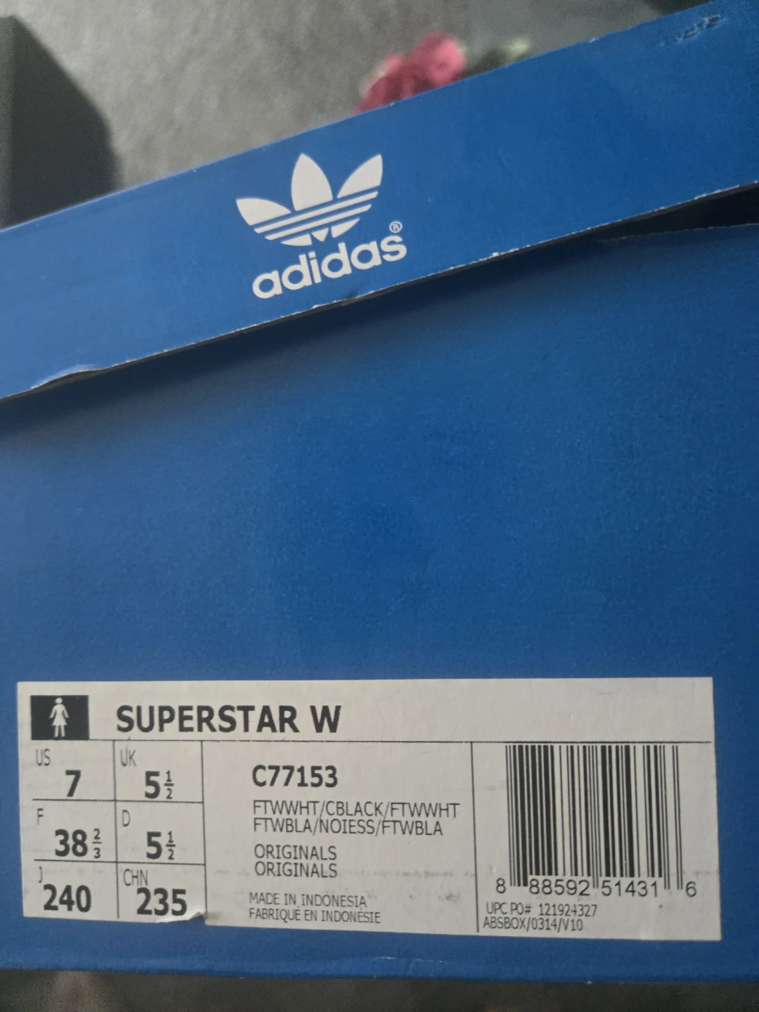 Adidas Superstar W White Black Women's Shoes - photo 3
