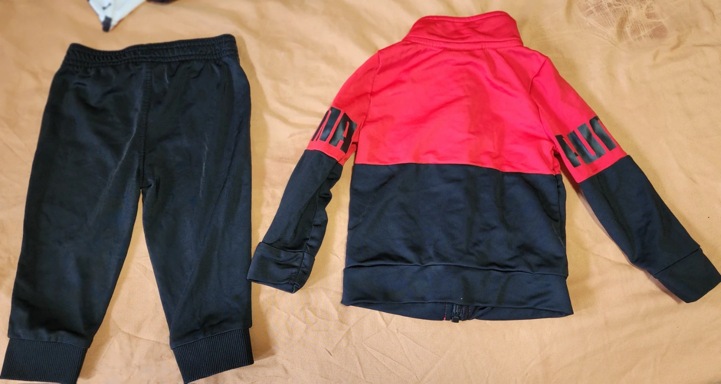 Puma Tracksuit Set - Red/Black - 12M - photo 2