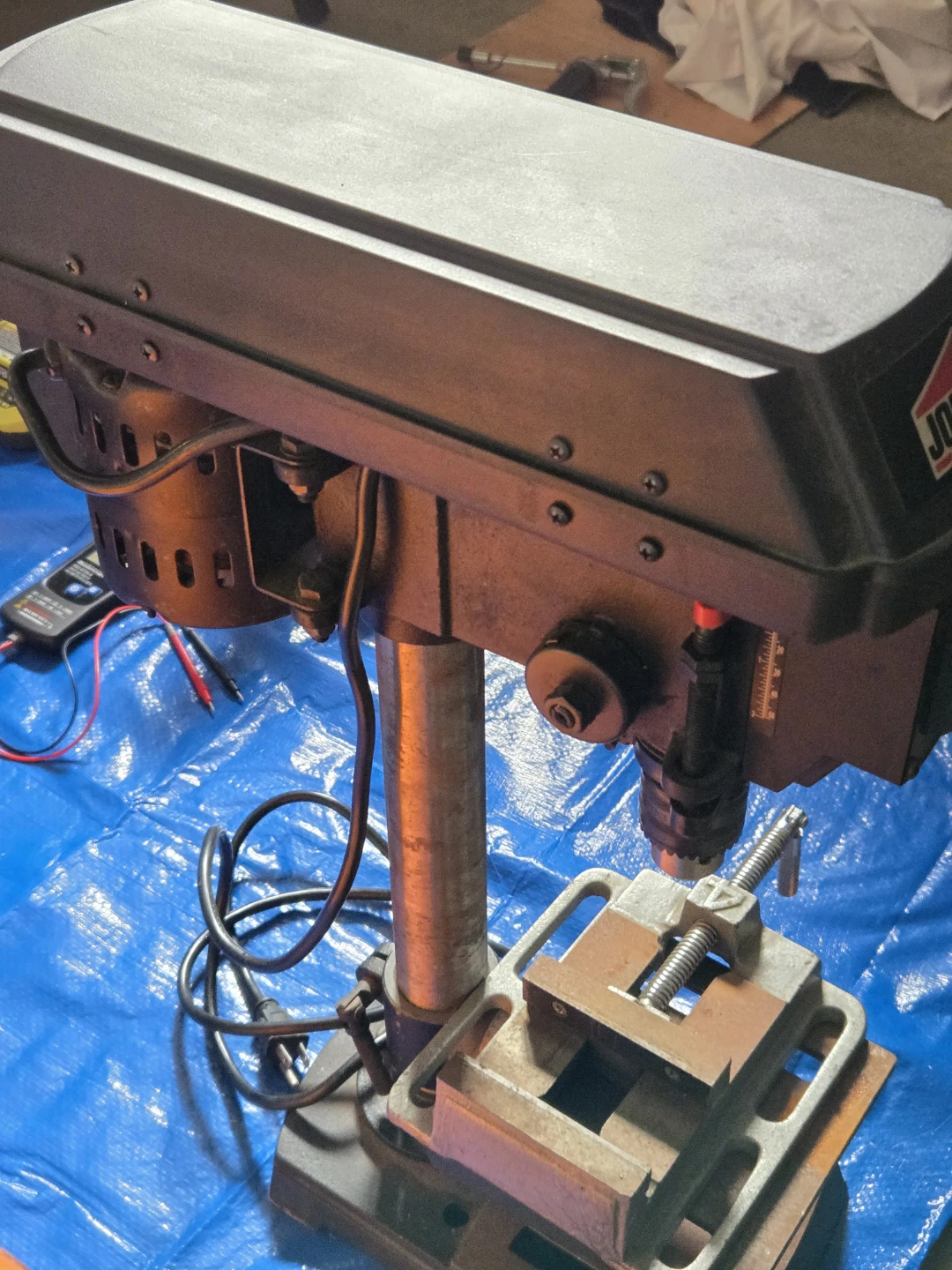 JOBMATE Drill Press With Vice - photo 2