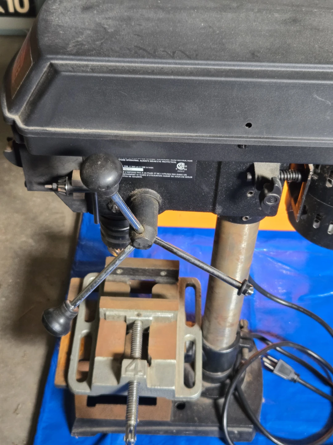 JOBMATE Drill Press With Vice - photo 3