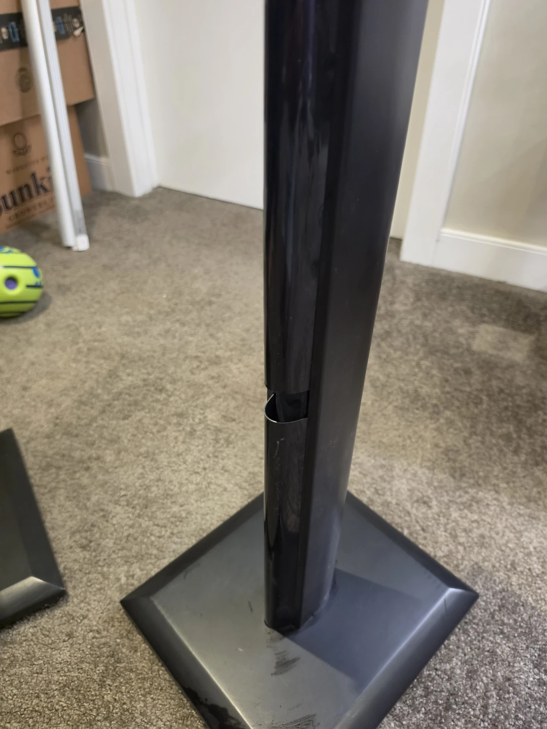 Black Speaker Stands (Pair) ⚽ - photo 2