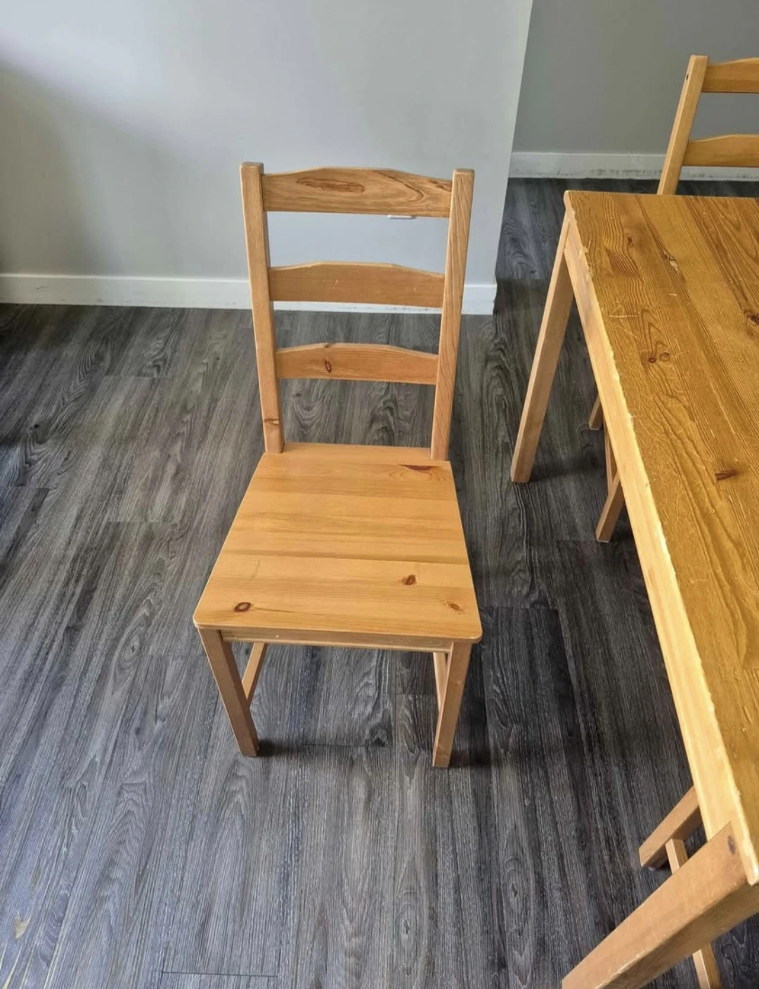 Wooden Dining Table and Chairs Set - photo 5