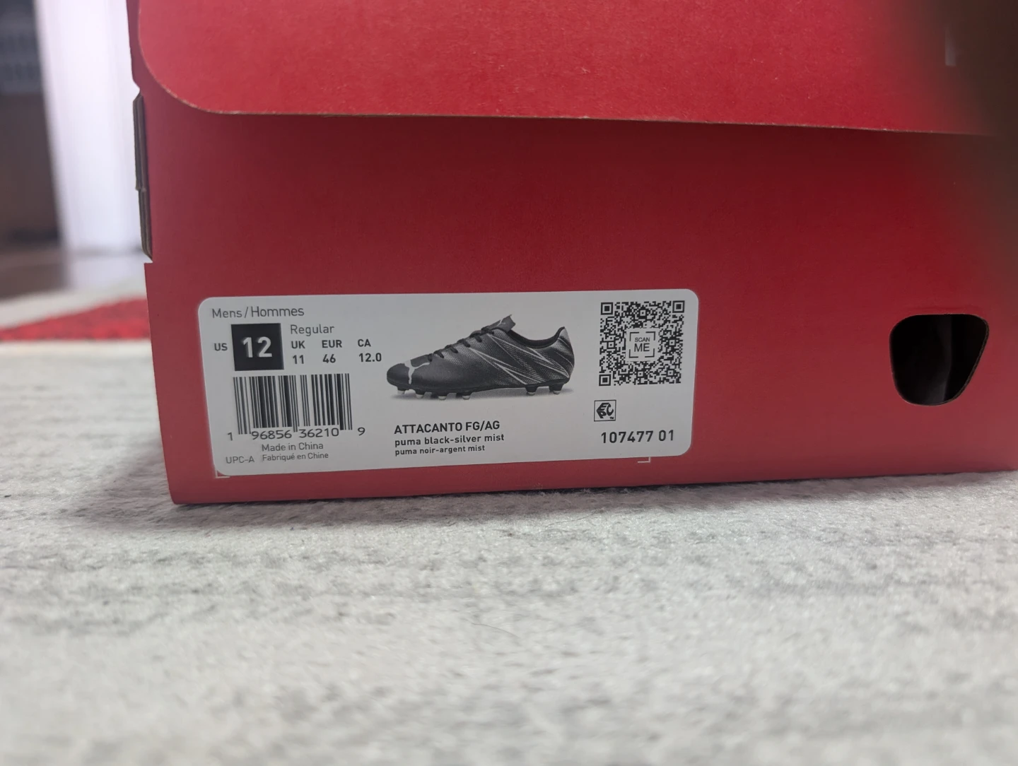 US Size 12 Men's Soccer Cleats