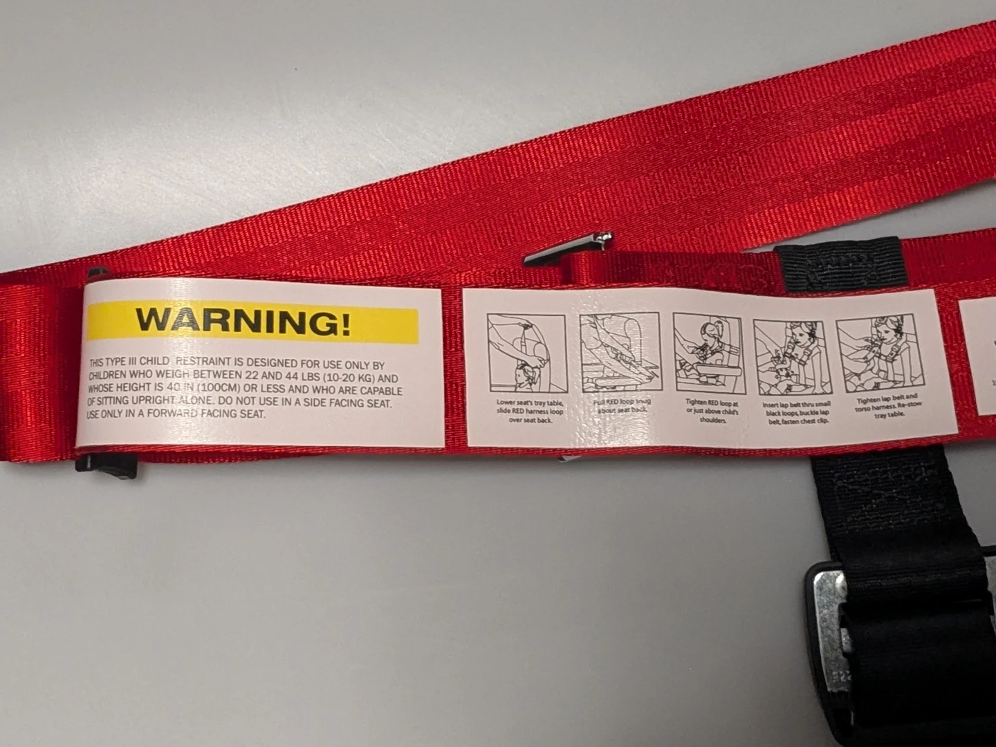 Kids Fly Safe CARES Airplane Safety Harness - photo 3