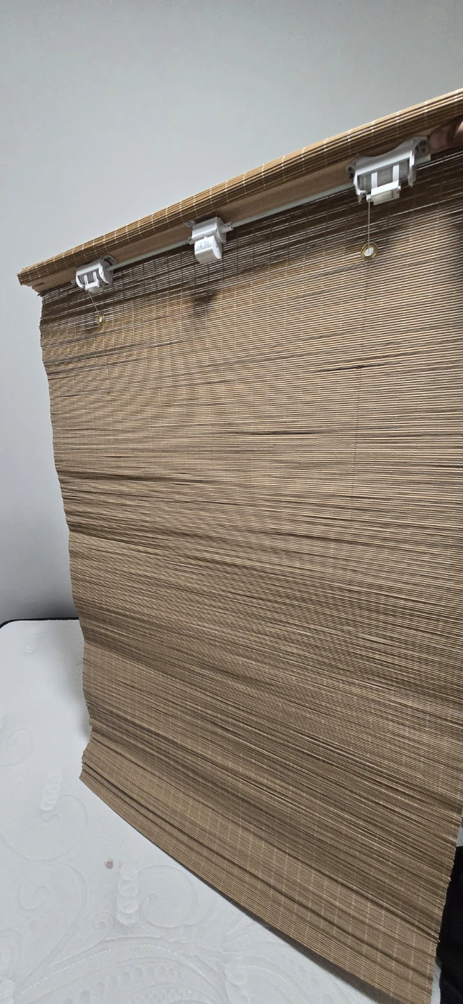 Bamboo Roman Shade Window Blind - photo 3