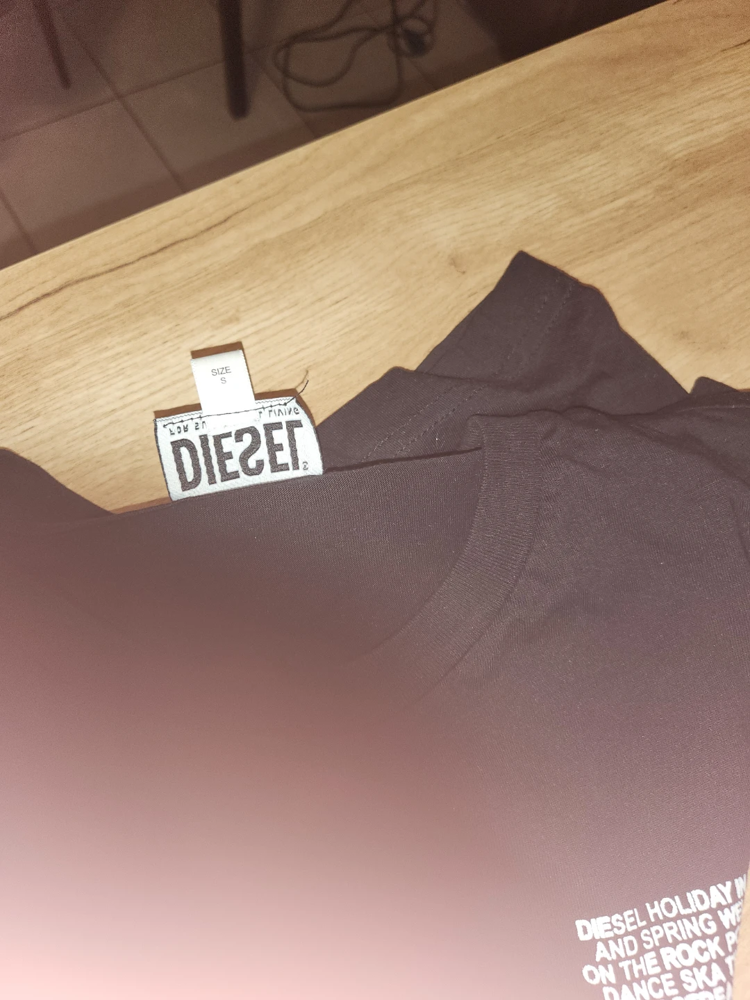 Diesel Black T-Shirt - Size S - photo 3
