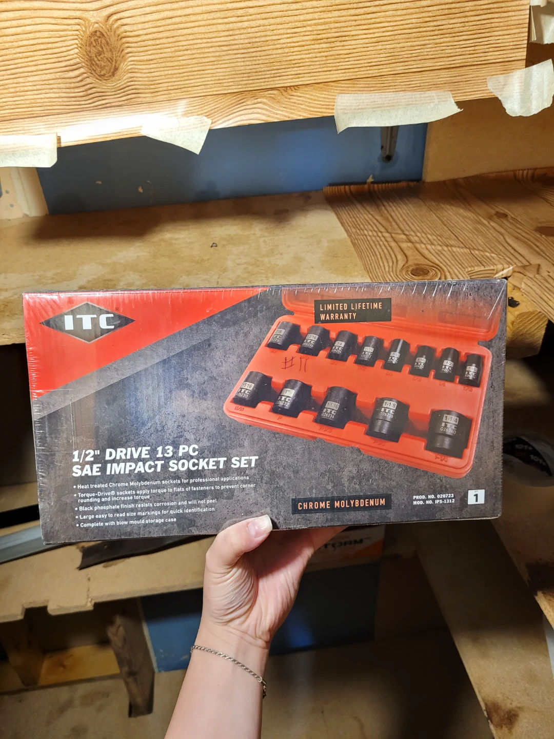NEW 1/2 inch Drive Impact Socket Set