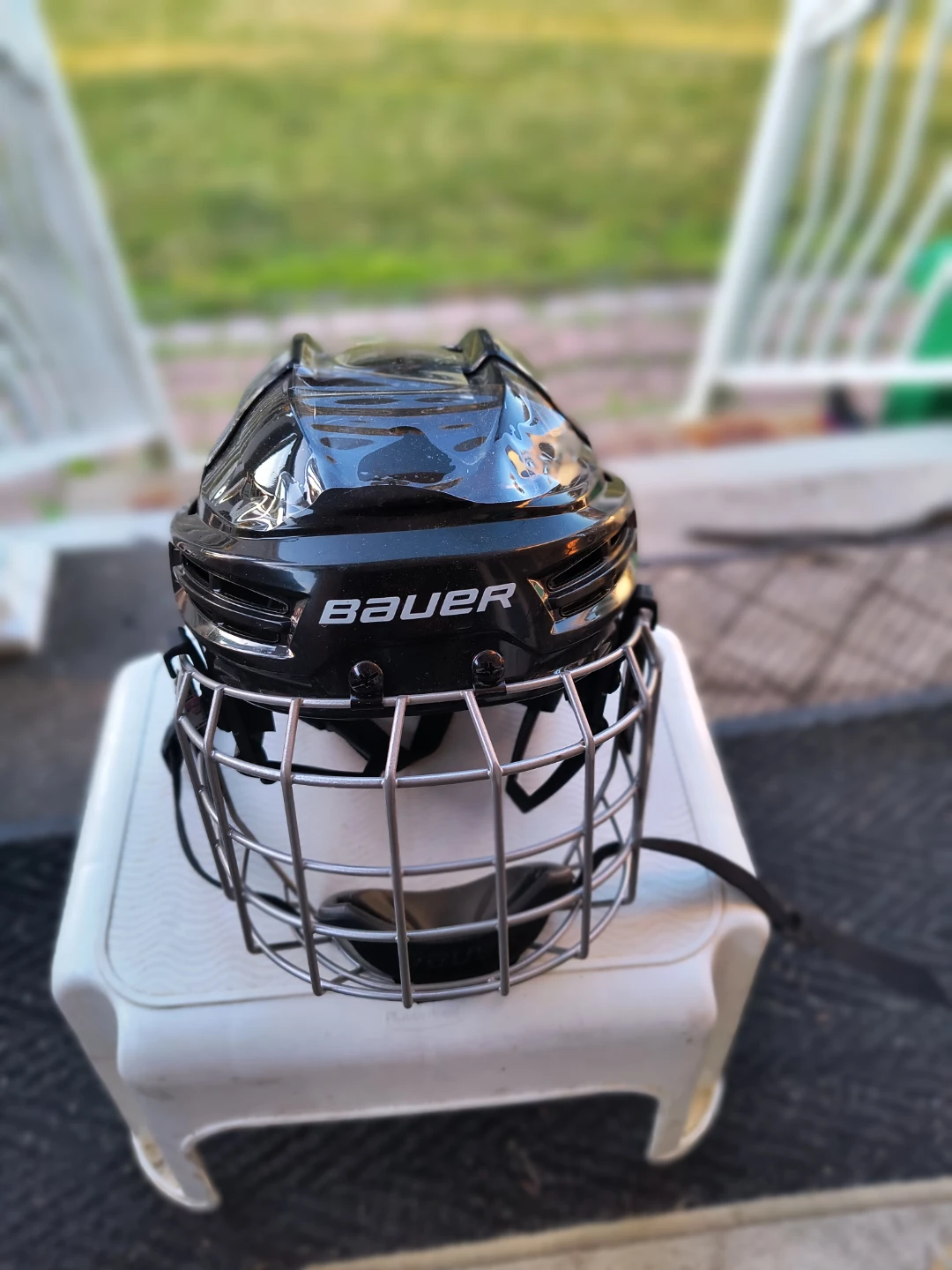 Bauer Hockey Skates and Helmet - photo 5