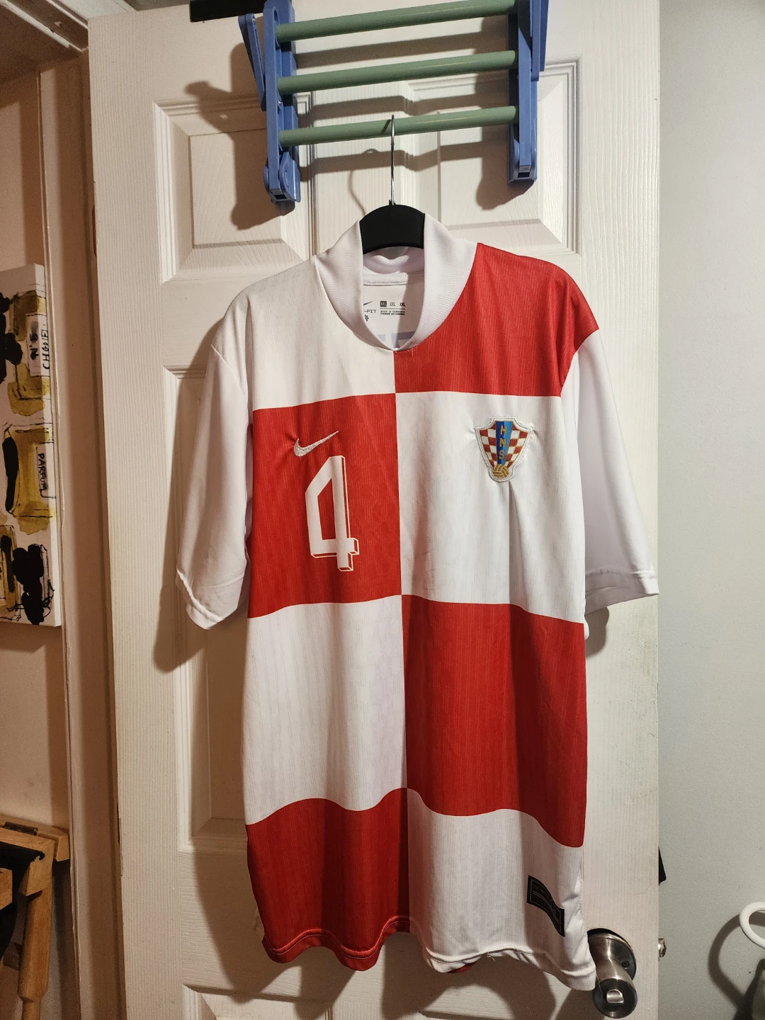 Nike Croatia Soccer Jersey Gvardiol #4 XXL