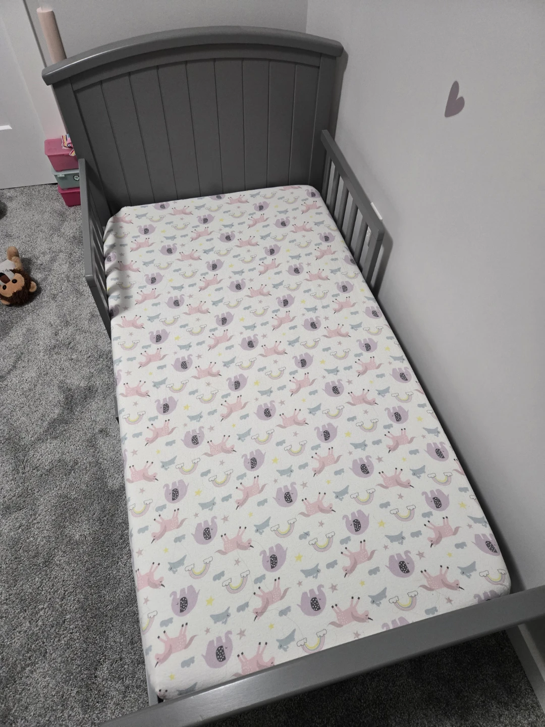 Toddler Bed & mattress
