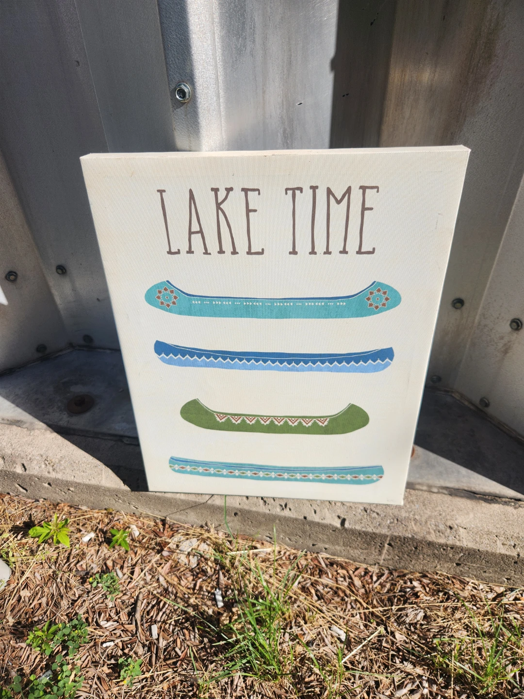 Lake Time Canvas Art