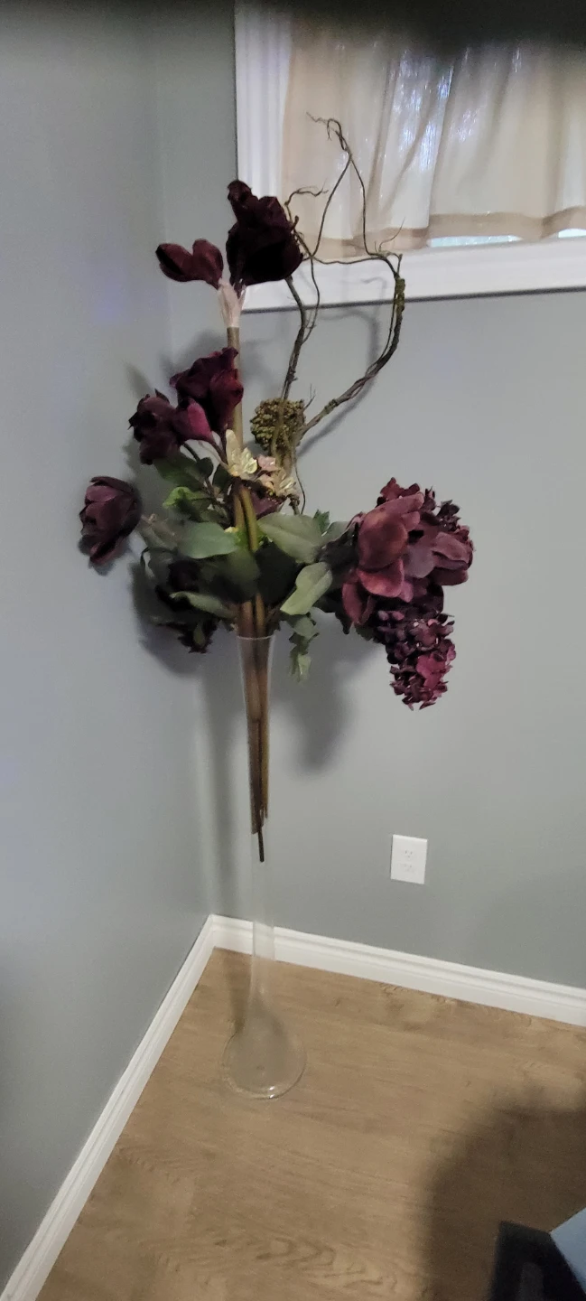 Beautiful artificial flower arrangement