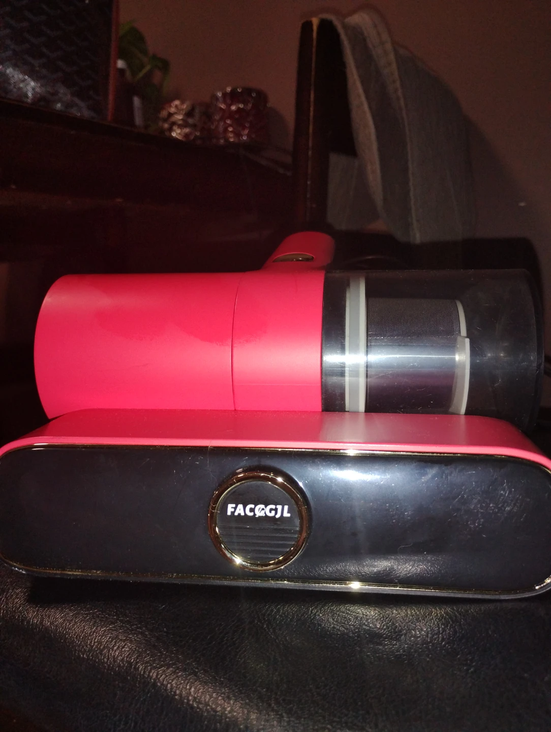 Pink Handheld Vacuum Cleaner