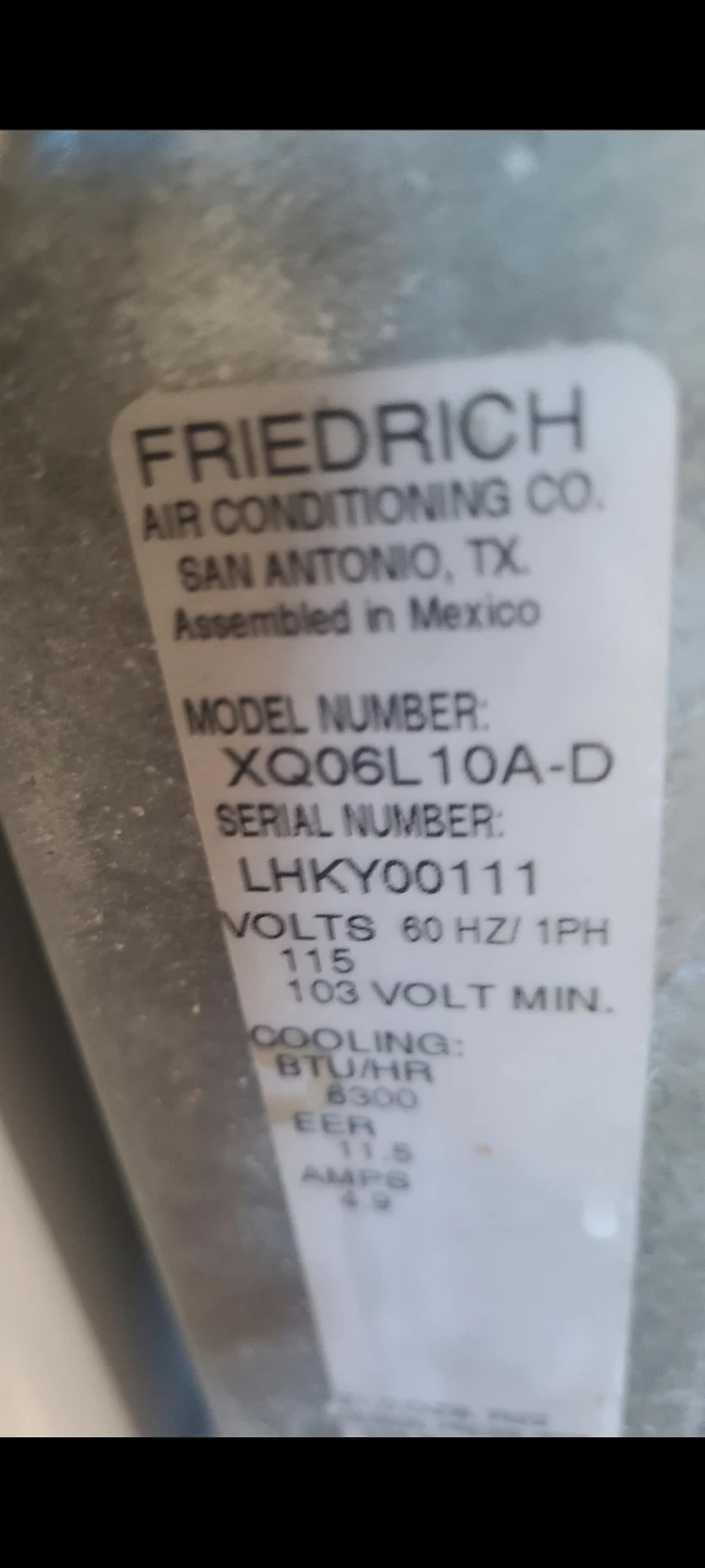 Friedrich X-Star Window Air Conditioner - photo 5
