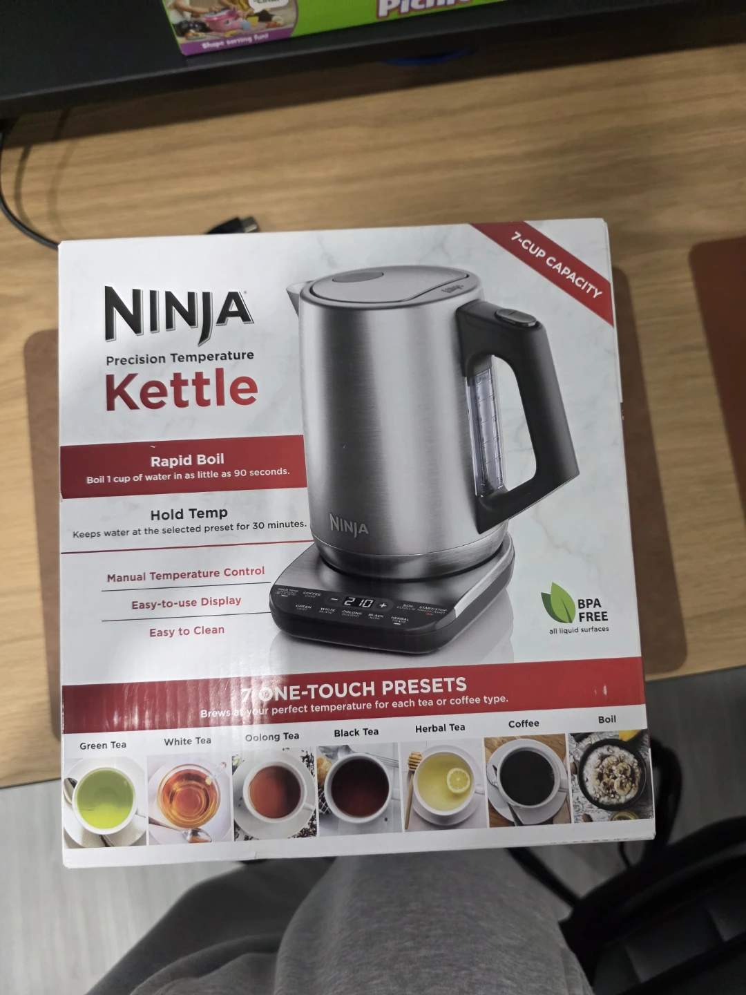 NINJA Precision Temperature Kettle unopened