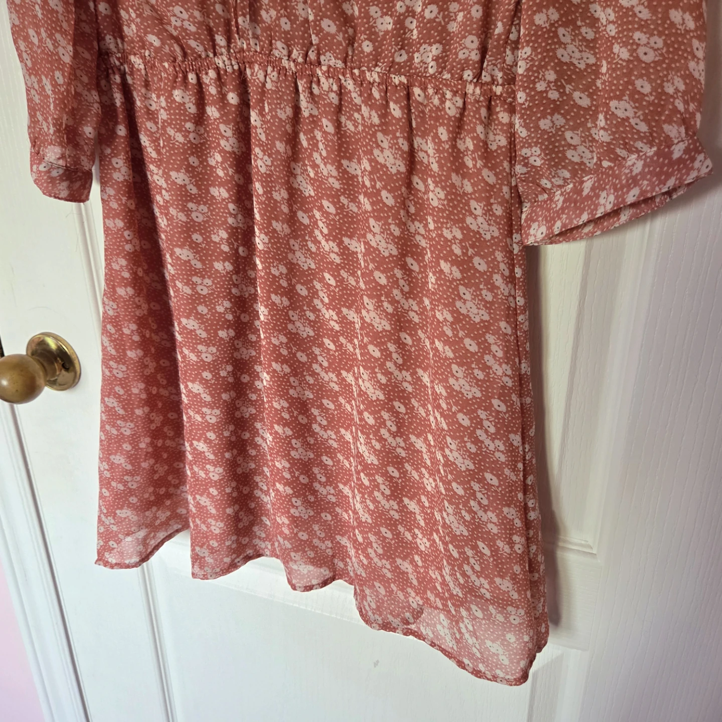 Pink Floral Summer Dress - photo 4
