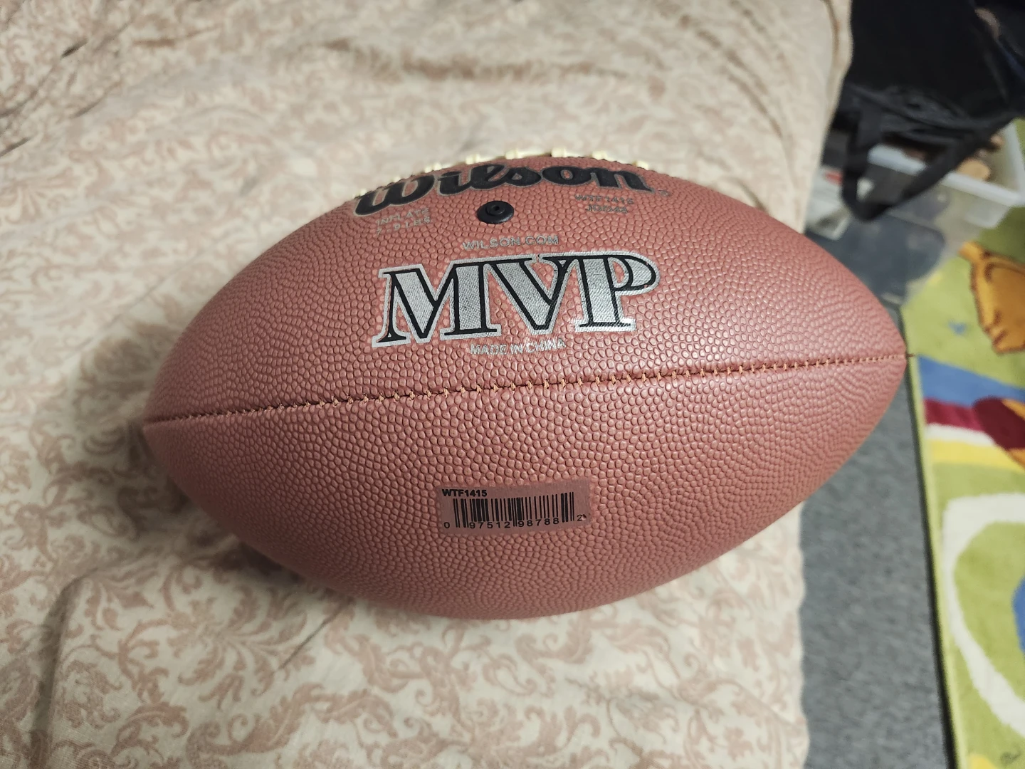 New Wilson MVP Tackified Official NFL Football - photo 4