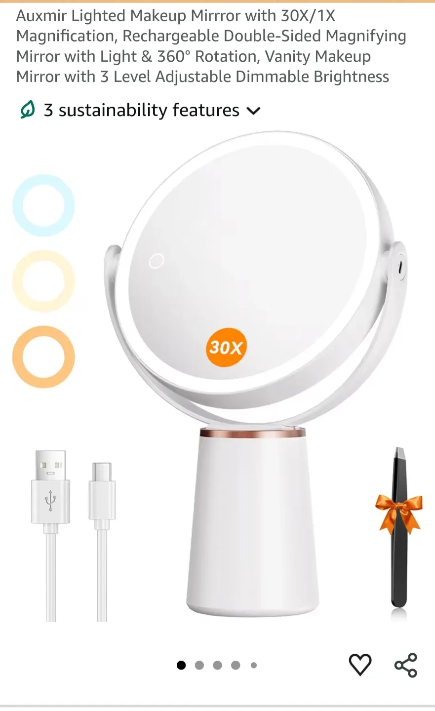 New Auxmir MakeUp Mirror - photo 5