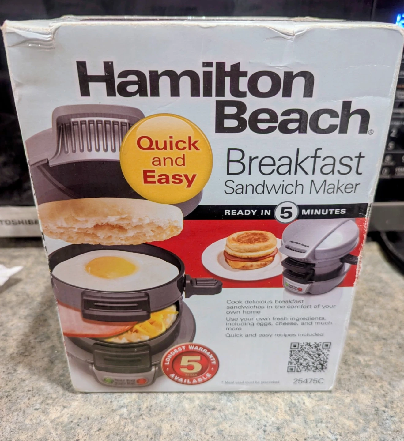 Hamilton Beach Breakfast Sandwich Maker