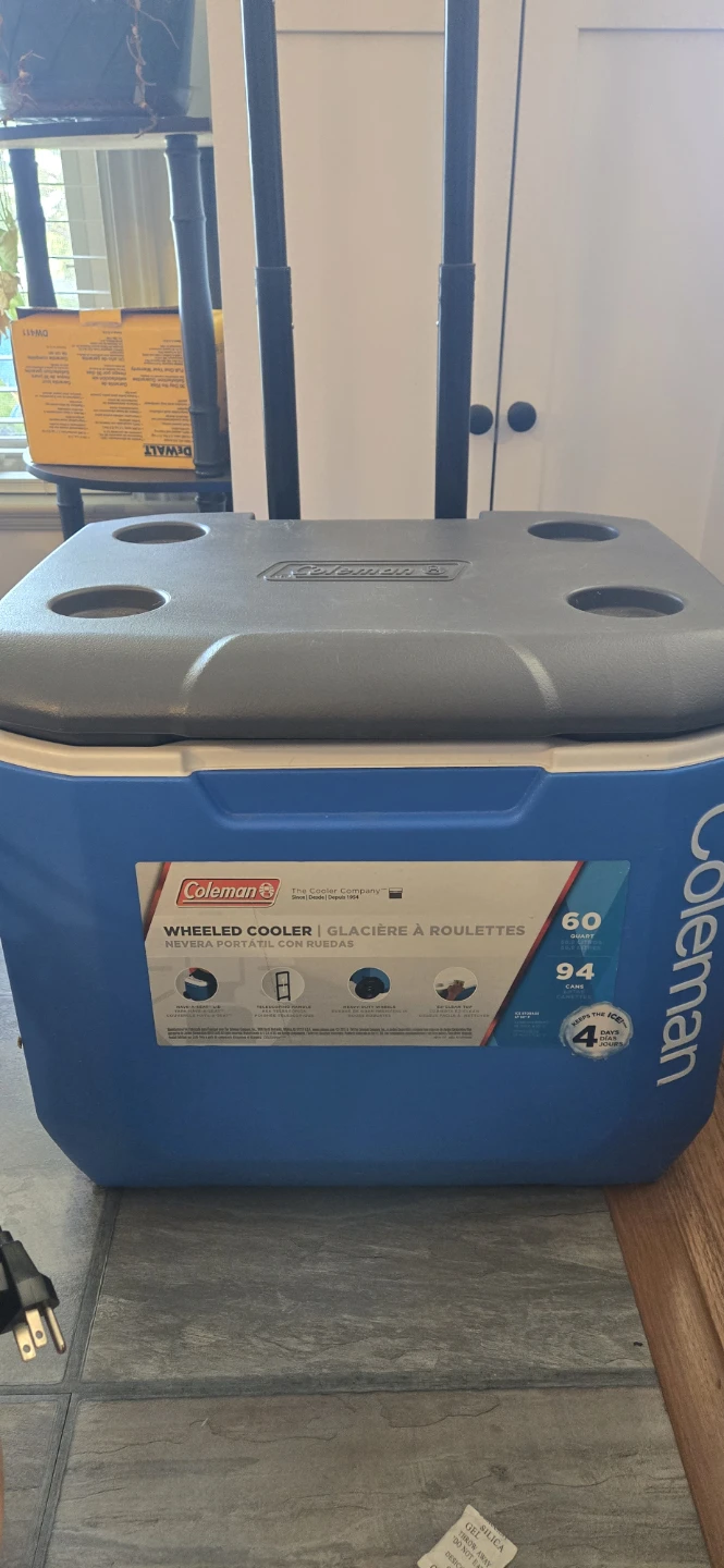 Coleman Wheeled Cooler - 60 Quart