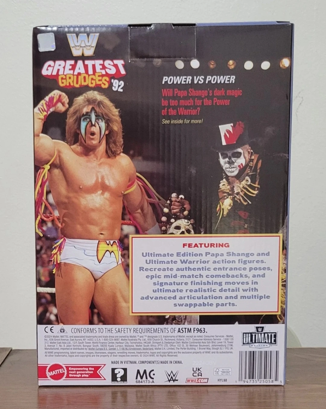 WWE Greatest Grudges 92 Ultimate Warrior & Papa Shango - photo 2