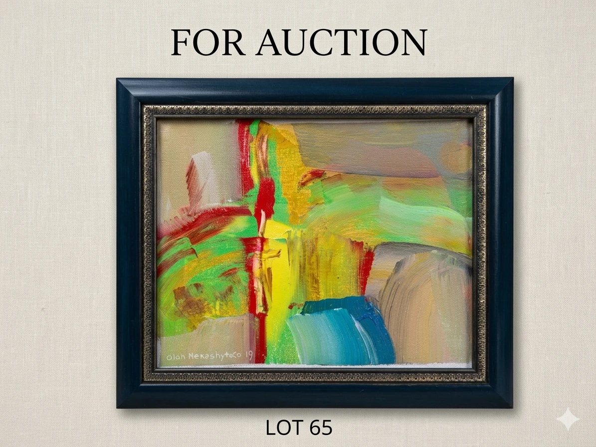 Abstract Oil Painting by Alan Nekrashytsko