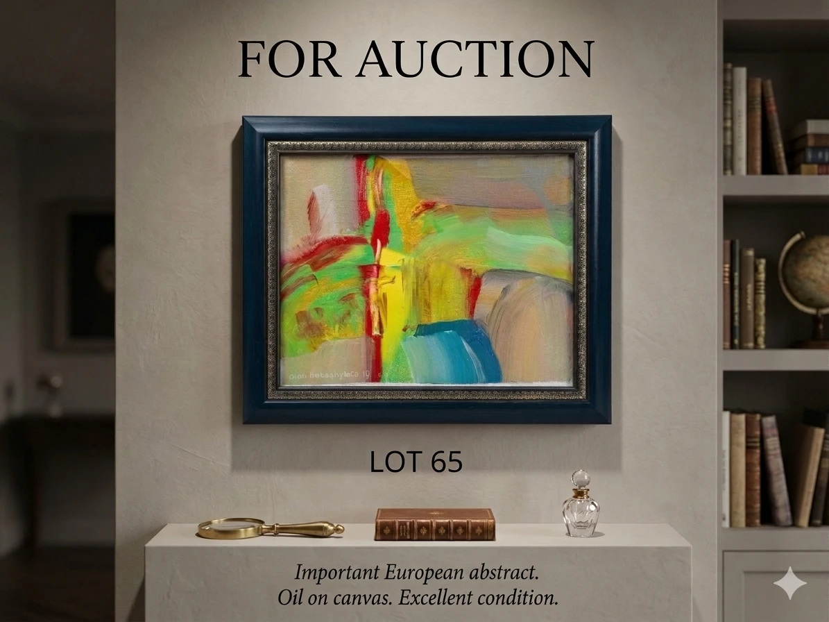 Abstract Oil Painting by Alan Nekrashytsko - photo 2