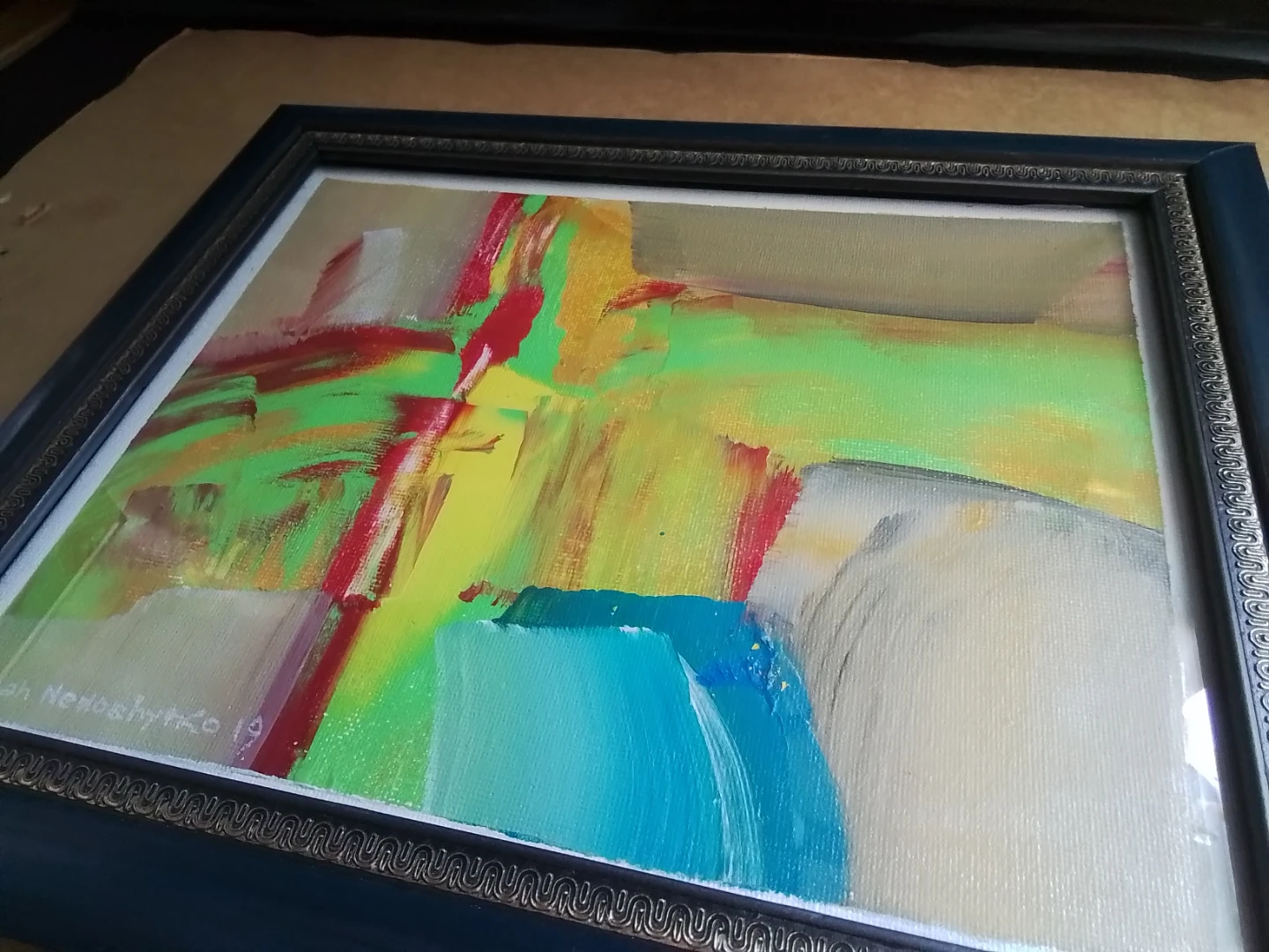 Abstract Oil Painting by Alan Nekrashytsko - photo 4