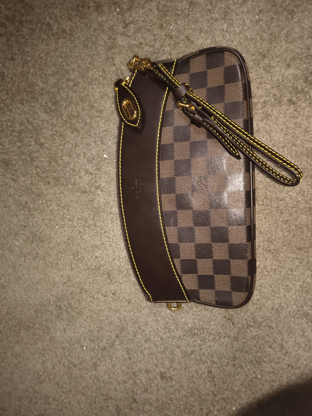 Louis Vuitton Damier Ebene Canvas Pouch