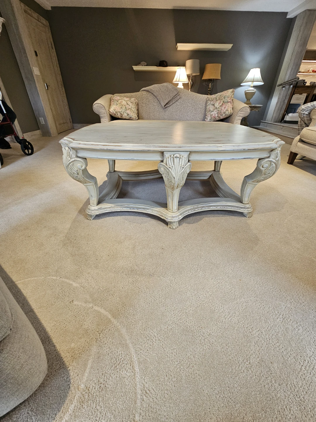 Shabby Chic French Provincial Coffee Table