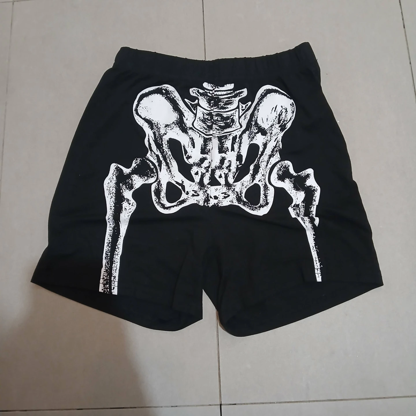 ⚽ Skeleton Print Shorts