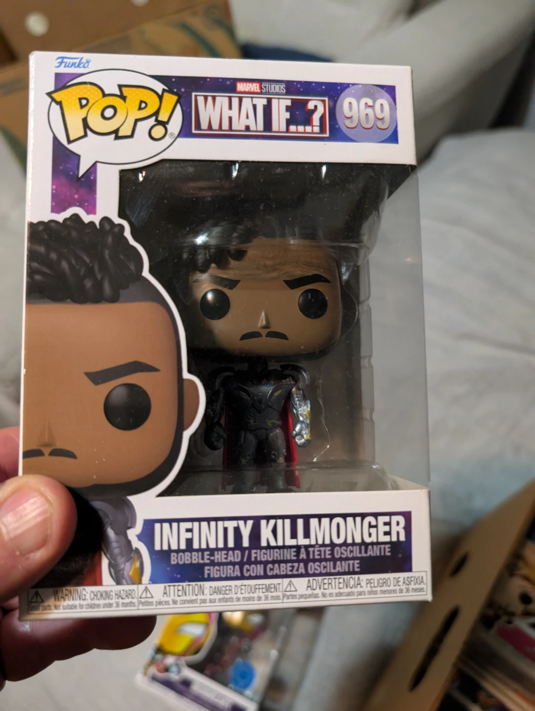 Funko Pop! Marvel Studios What If...? Infinity Killmonger #969