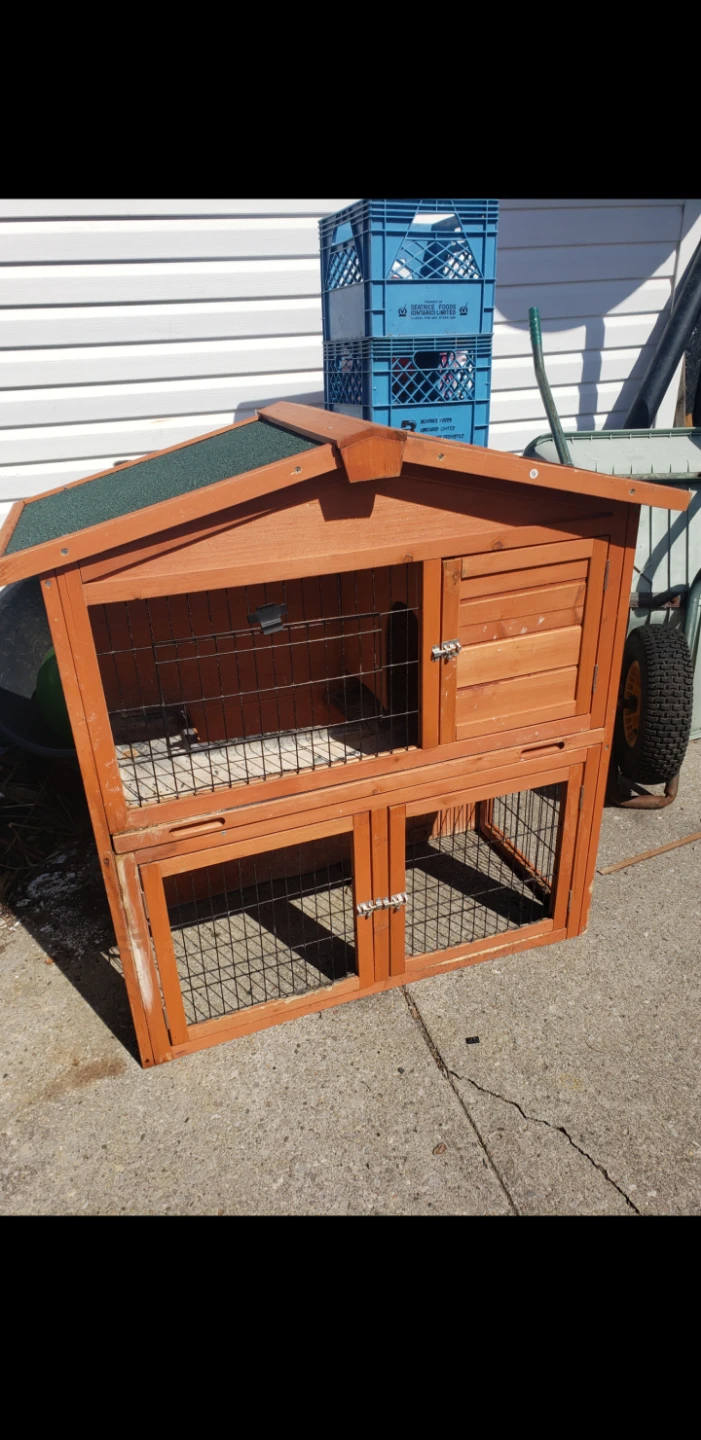 Wooden Hutch