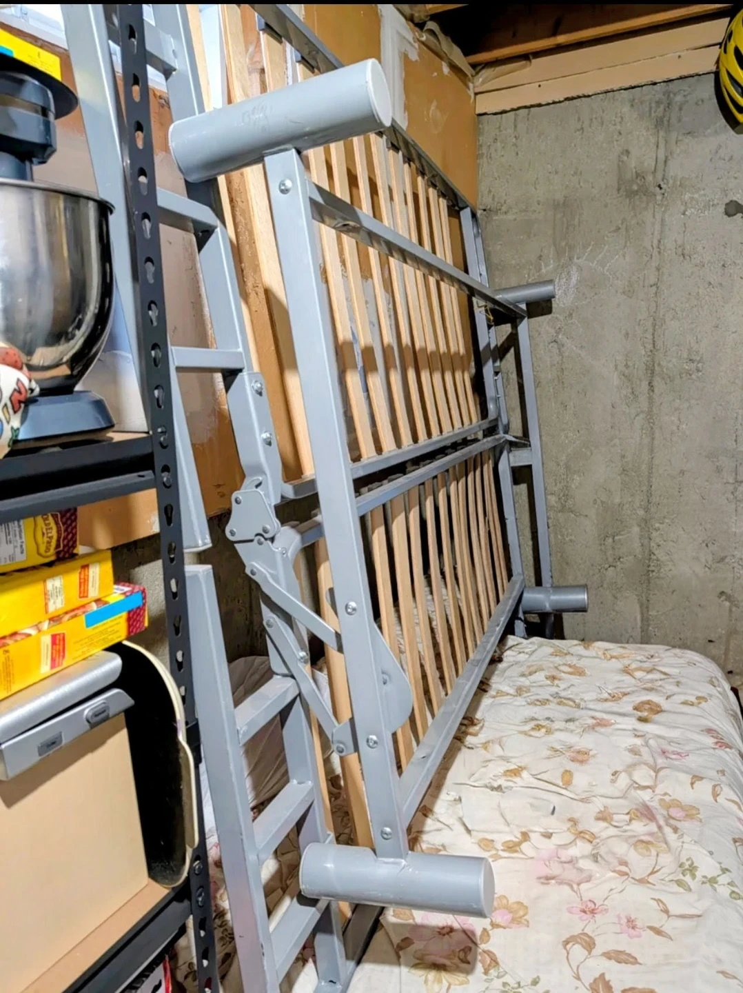 Futon Bed Frame with Wooden Slats - photo 2