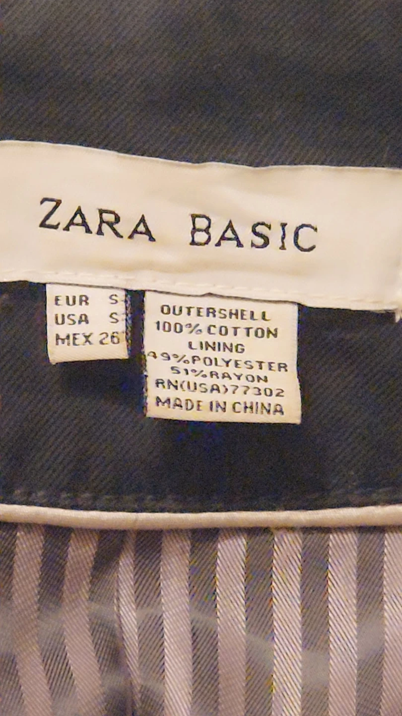 Zara Basic Women's Trench Coat Size S - photo 2