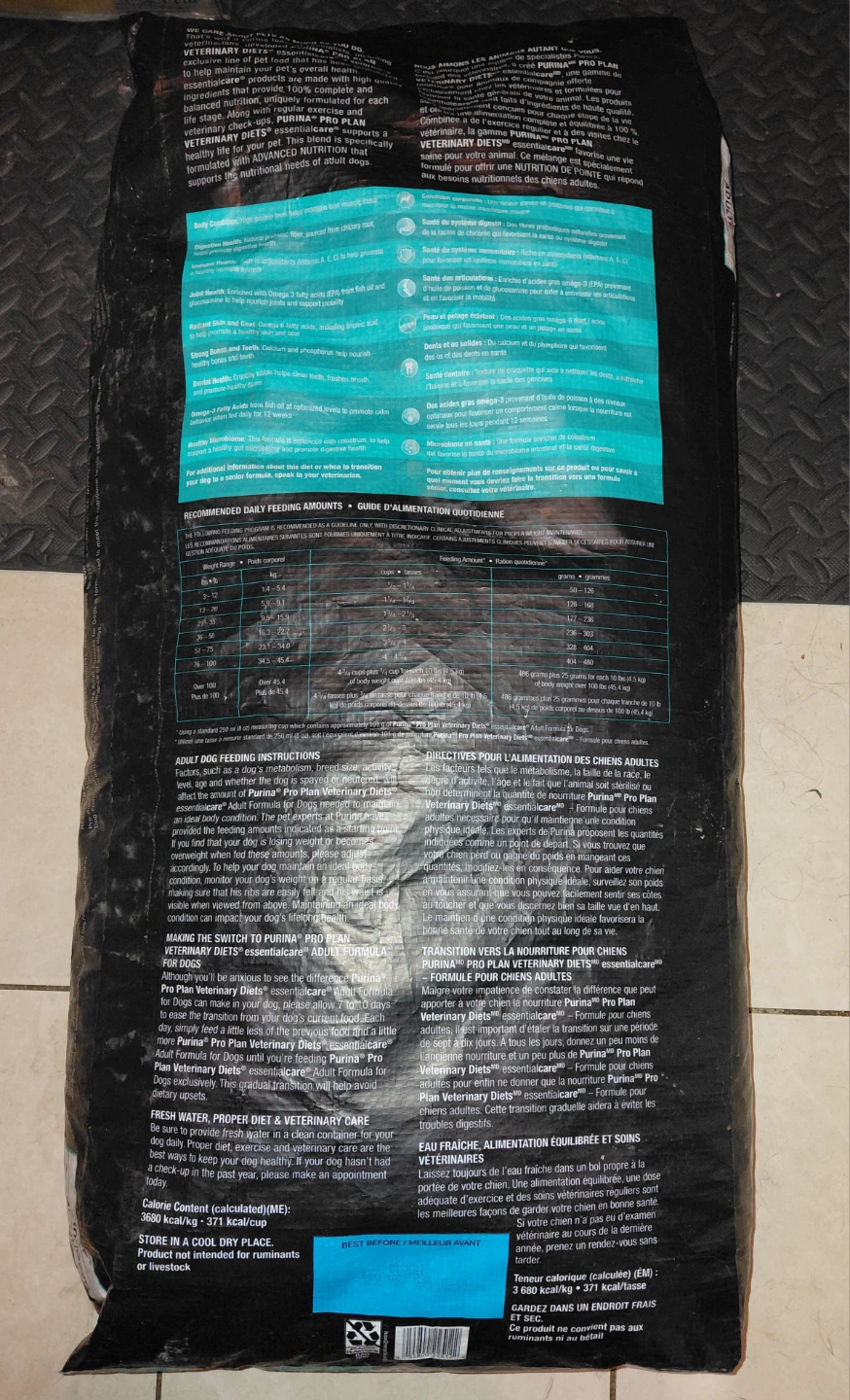 Purina Pro Plan Essential Care Adult Dry Dog Food 16kg - photo 3