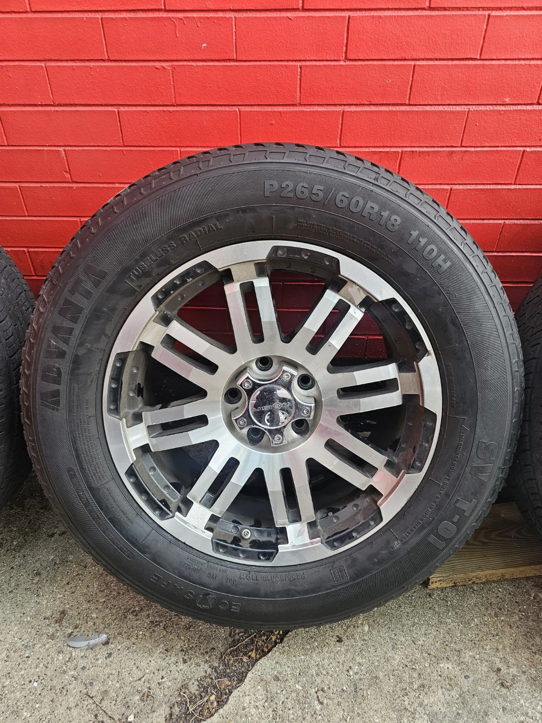 18 inch vision rims wheels 5x5 5x127 - photo 3