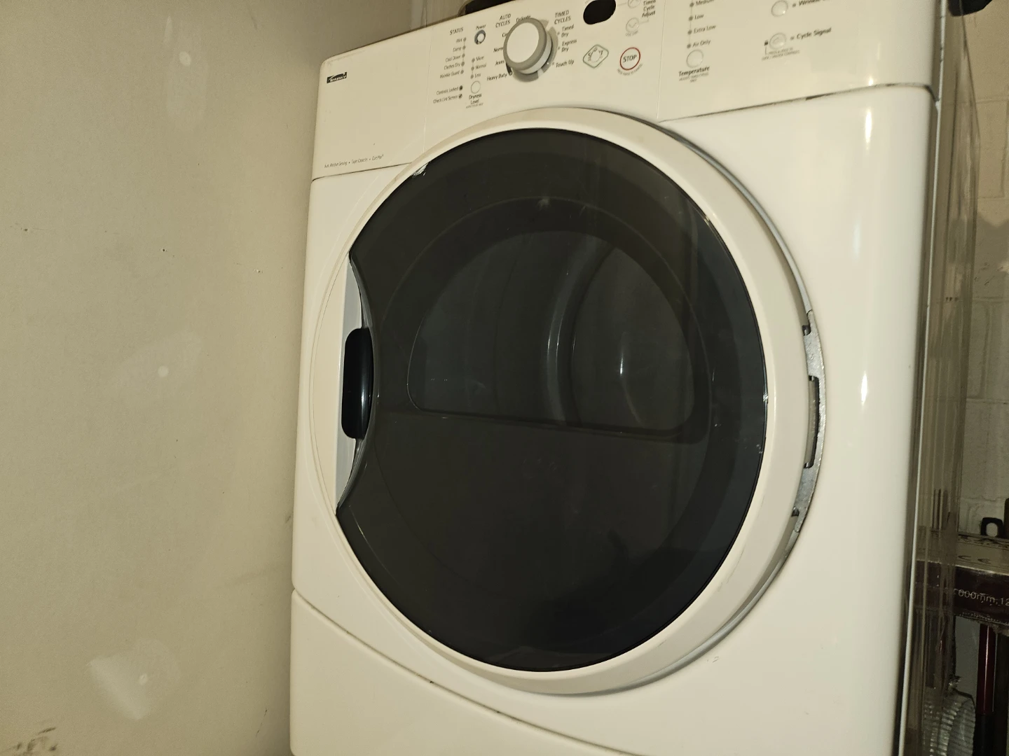 Kenmore White Electric Dryer free delivery